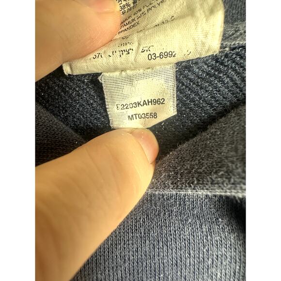 New Balance Logo Hoodie Navy/White Size Medium - Picture 7 of 10